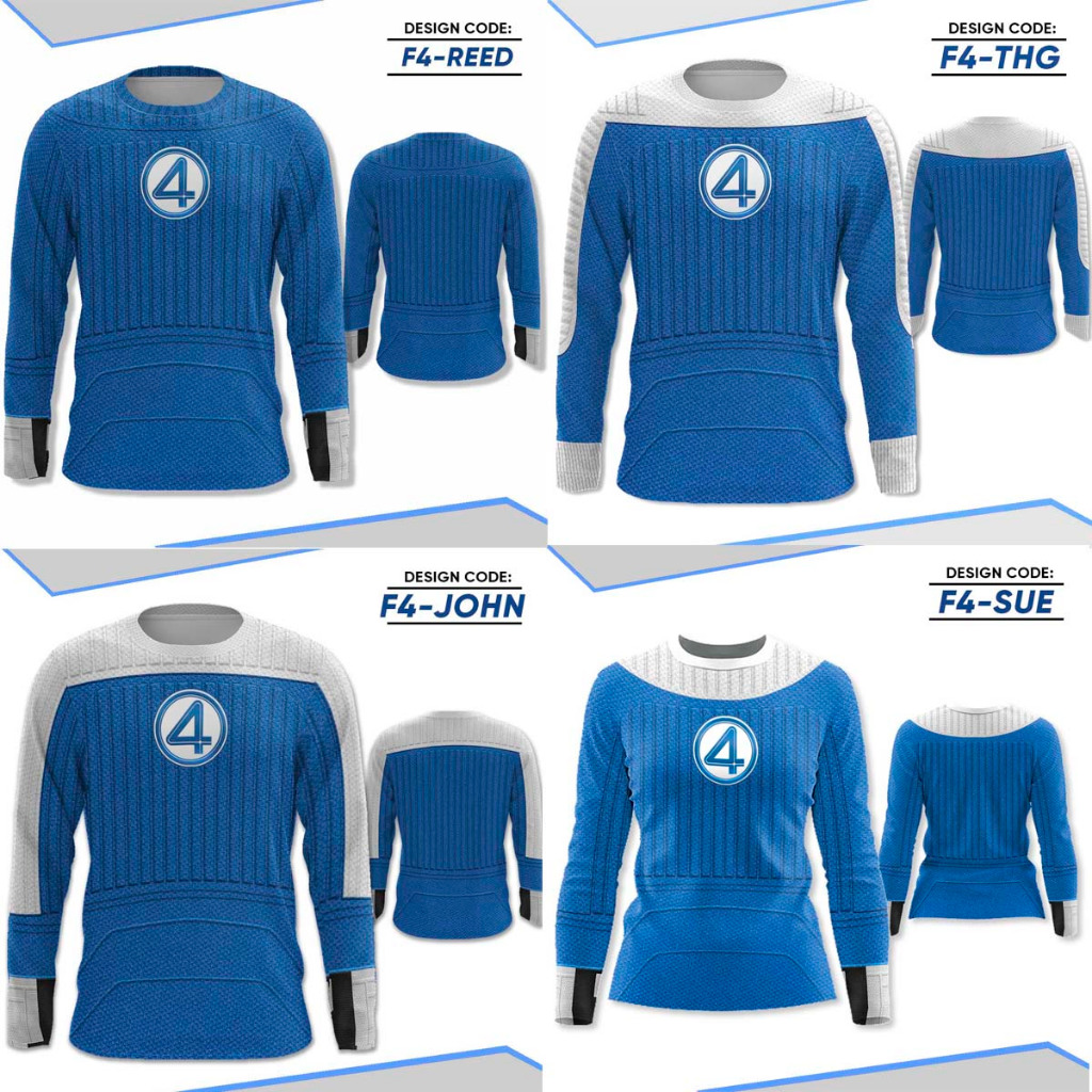 KAOS FANTASTIC 4 Long Sleeve T-Shirt - First Step Collection