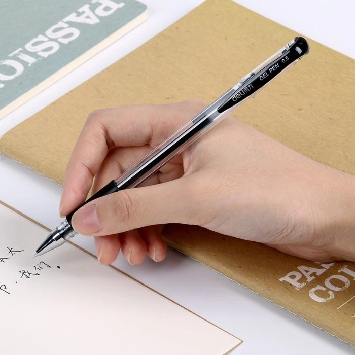 

RB 1 Pc Pulpen Gel Tinta Alat Tulis Sekolah Bolpen Warna Hitam - PT01