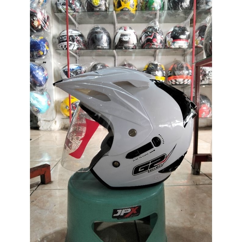 helm G2 exterminator double visor