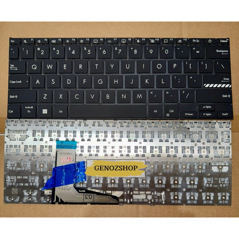 Keyboard Asus Vivobook Pro 14 A1404 A1404Z A1404ZA Hitam