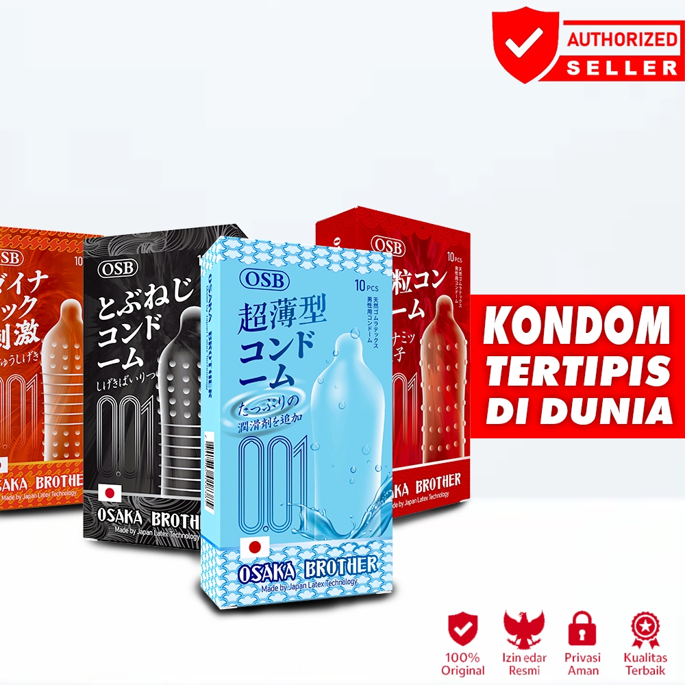 Kondom 001 Tipis Bergergi Berduri Varian Terlengkap