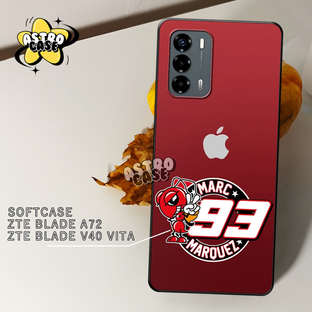 Case V40 Vita - Cassing ZTE Blade V40 Vita / ZTE Blade A72 New Motif Magesafe Patung - Softcase Moti