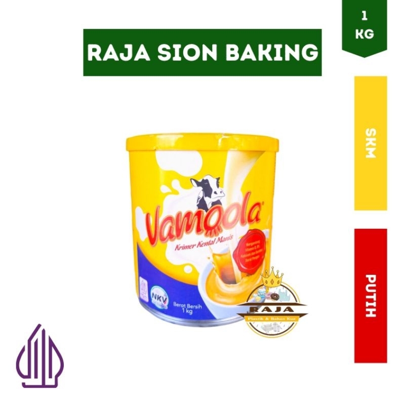 

Vamoola 1 KG - Susu Krimer Kental Manis / Susu Kental Manis / SKM KALENG 1 KG