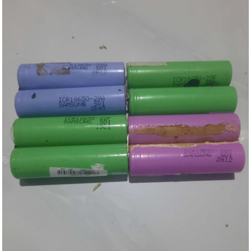 Baterai Bekas Laptop Copotan SAMSUNG ICR 18650