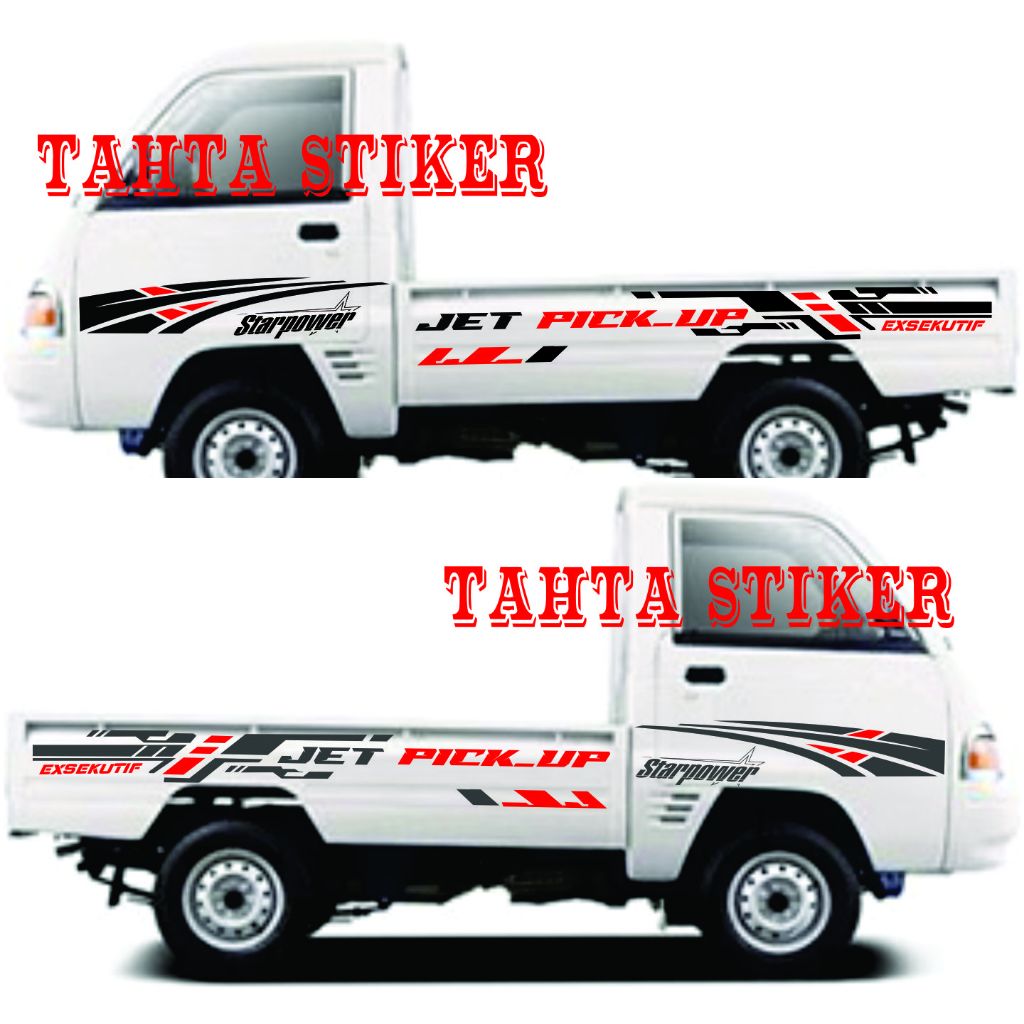 [COD]Stiker Cutting Mobil Pickup Futura Stiker Jet Pickup Futura Suzuki Sport Stiker Variasi Mobil P