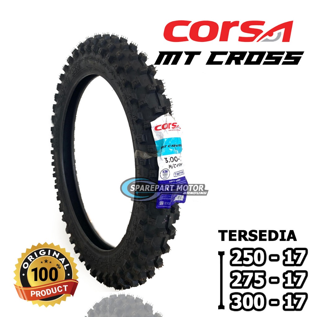 Ban Trail Corsa MT CROSS Ring 17 250-17 275-17 300-17