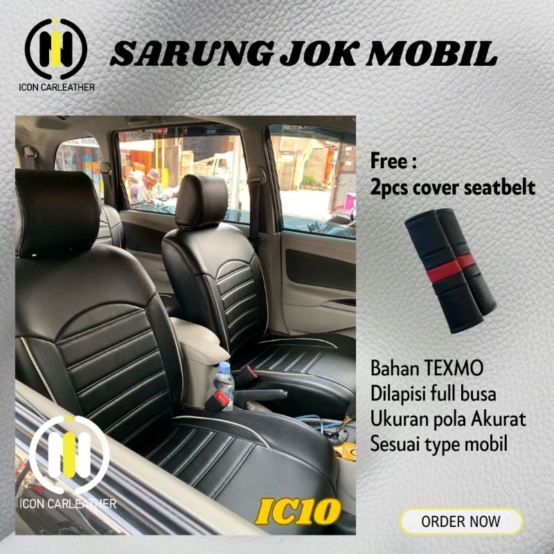sarung jok mobil cover jok avanza xenia terios rush xpander expander ertiga xl7 apv fortuner innova 