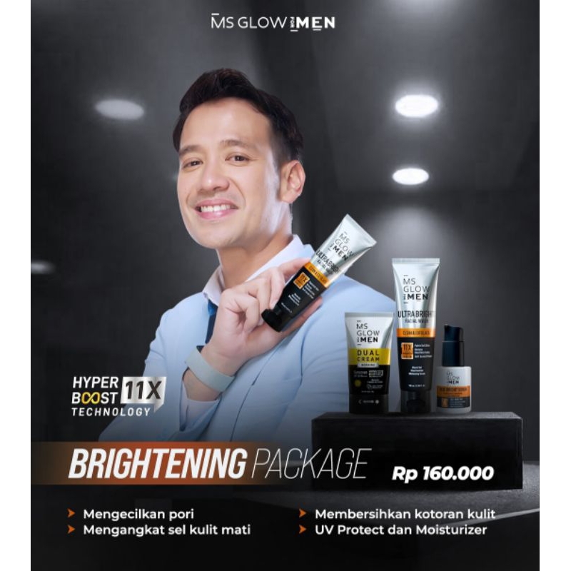 MS GLOW FOR MEN - MS GLOW MEN - PAKET MEN