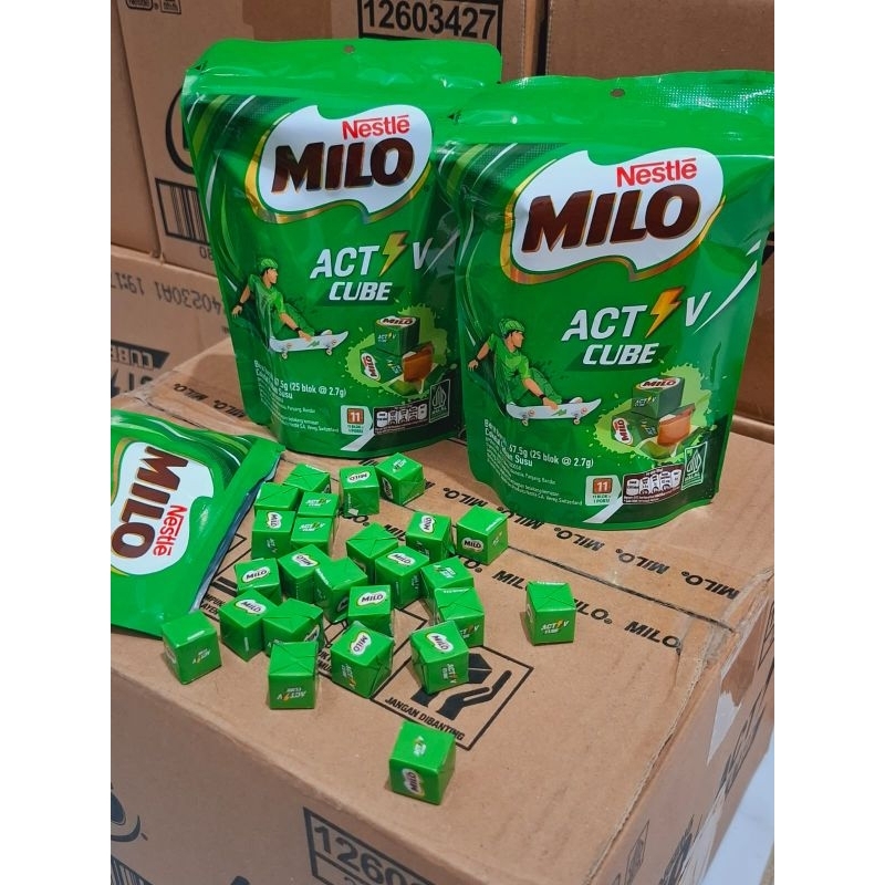 

Nestle Milo Activ Cube isi 25pcs