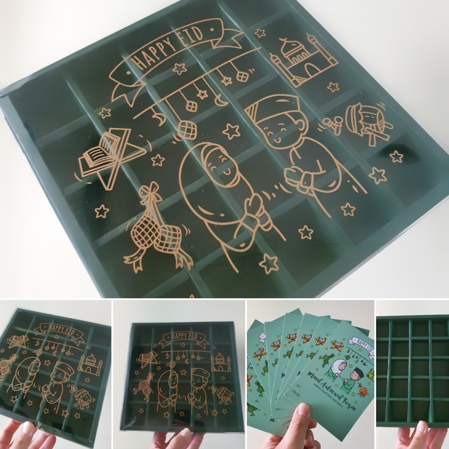 

Dus Mika Idul Fitri Box Hampers Sekat 25 Ukuran 3.5x3.5x3.5 cm Edisi Idul Fitri Nastar