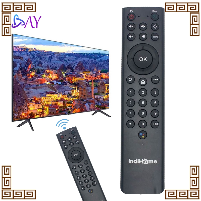 Original Remote STB ZTE B860H for Indihome Useetv Telkom Speedy MNC TV Box Tanpa Setting
