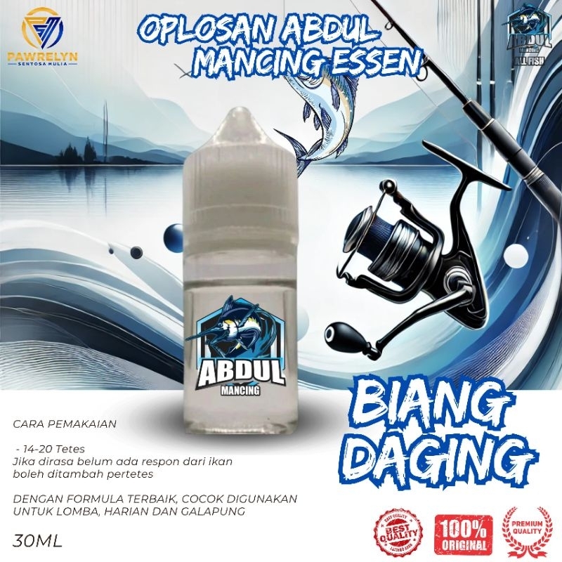 Abdul Mancing - Essen umpan mancing ikan biang daging super /Essen biang daging super / Essen biang 
