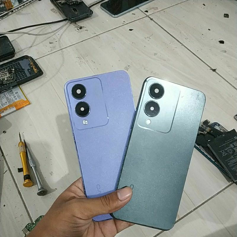 backdoor set bazzel bekas Vivo y17s,ada fingerprint,tombol lengkap