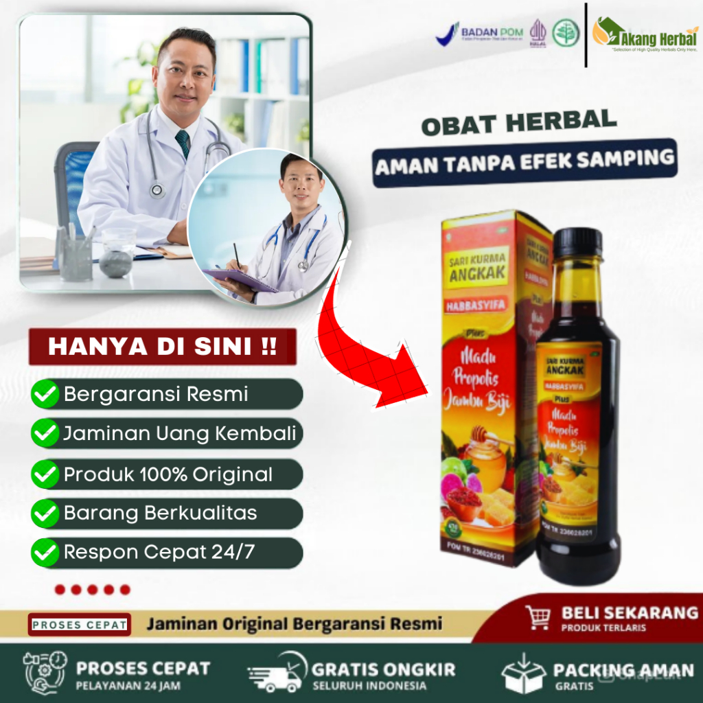 

Darusyifa Madu Angkak Sari Kurma Meningkatkan Trombosit - 470 Gram ORIGINAL