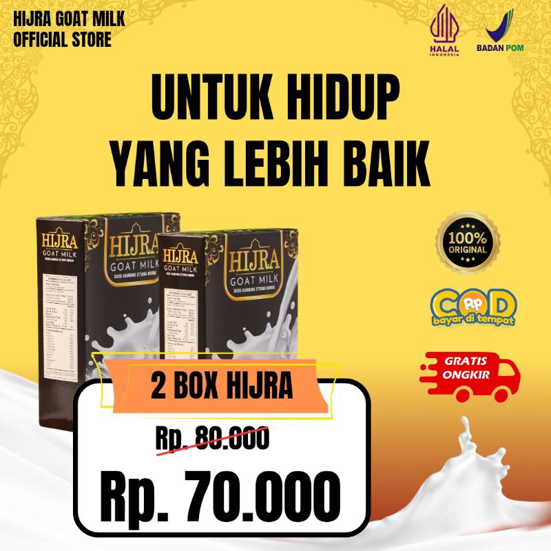 

Paket 2 Box - Original Susu Kambing Etawa Atasi Nyeri Sendi Dan Tulang Official 1 Box 250 Gr SUSU KAMBING BUBUK ORIGINAL UNTUK MASALAJ PERNAFASAN DAN SENDI Susu Kambing Murni Dan Krimer Bubuk