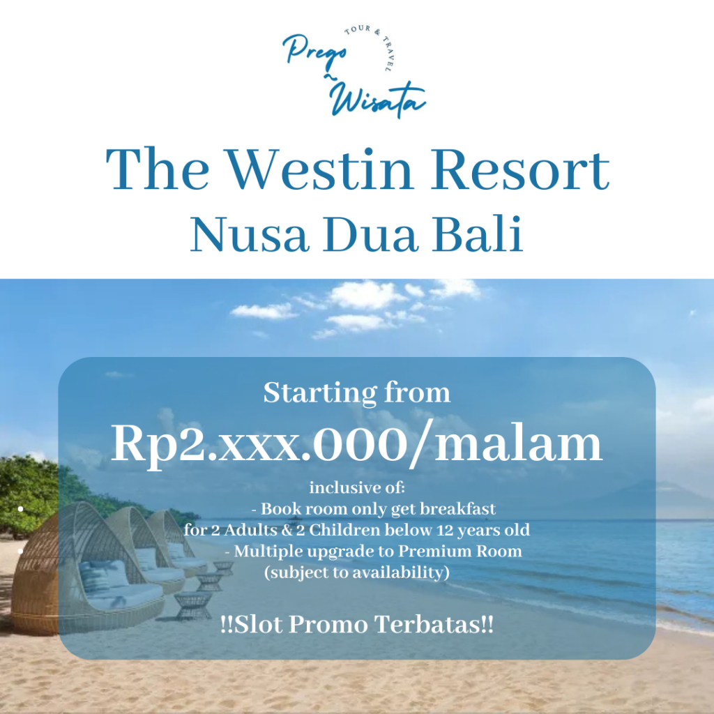 Voucher Hotel Westin Resort Nusa Dua Bali