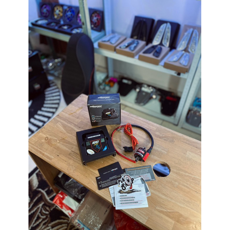 ECU Racing aRacer Mini X SpeedTek Open Fitur Vespa Matic Sprint Primavera S LX GTS