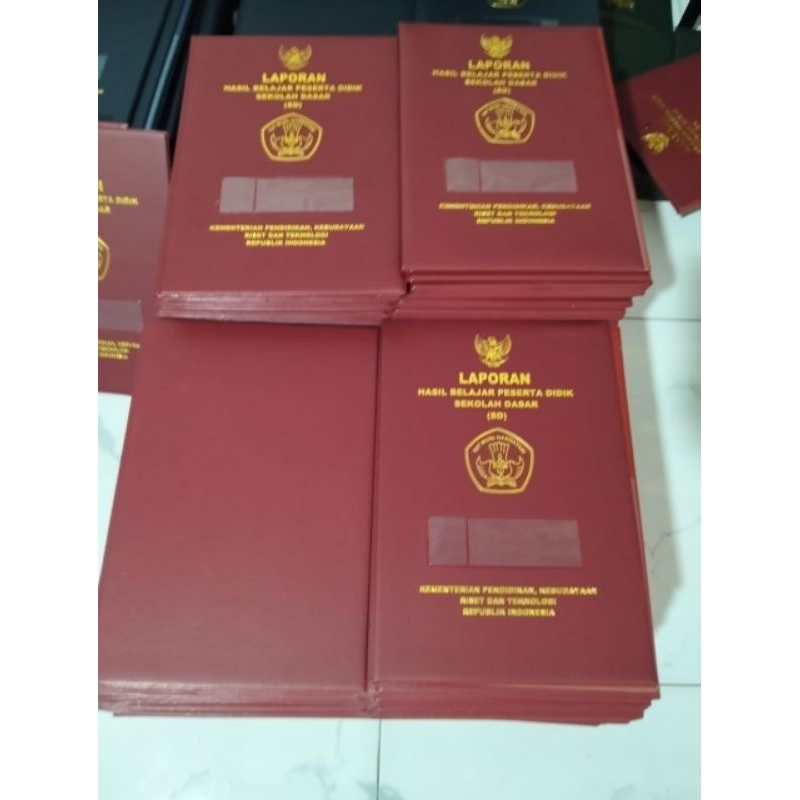 

Sampul Raport Sekolah Dasar || Map Raport SD. Isi 10 Lembar (Umum)