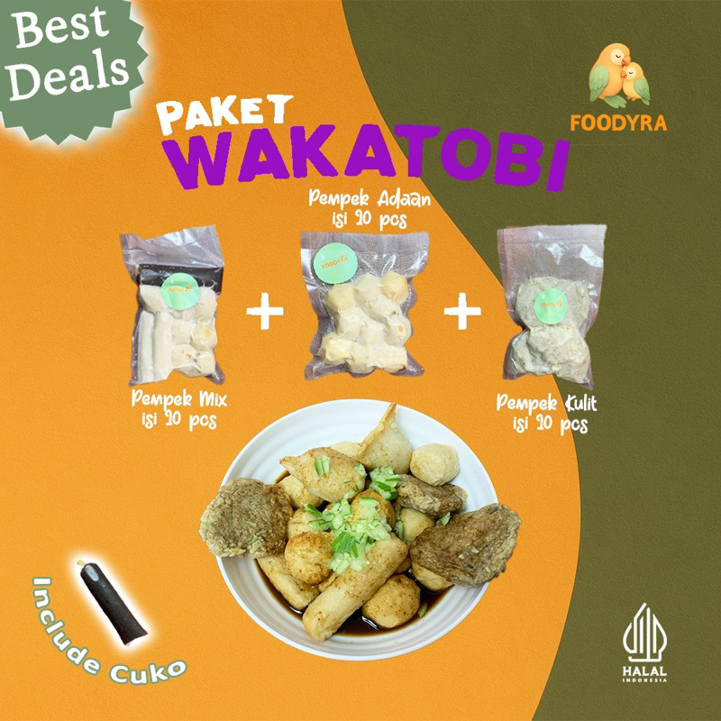 

Pempek Foodyra - [ Paket Wakatobi ]