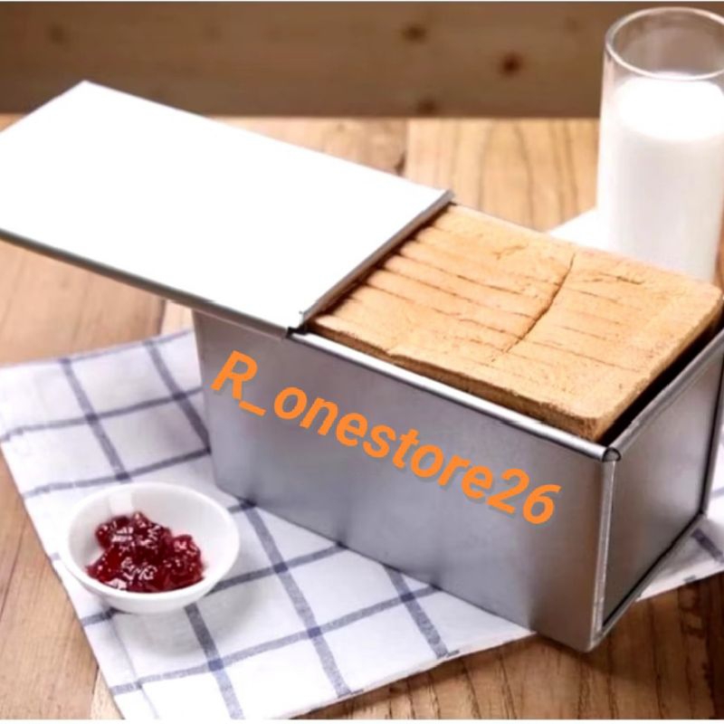 Loyang roti tawar tutup/Loyang roti tawar polos/Loyang roti tawar tanpa gerigi