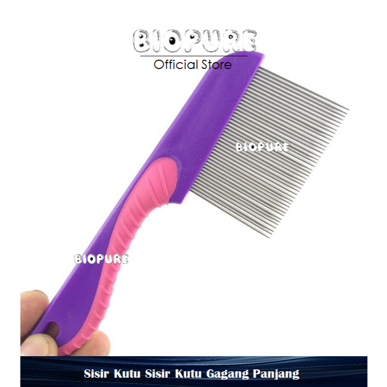 Sisir Kutu Sisir Serit Kutu Logam Sisir Kutu Gagang Panjang - SisirKutu