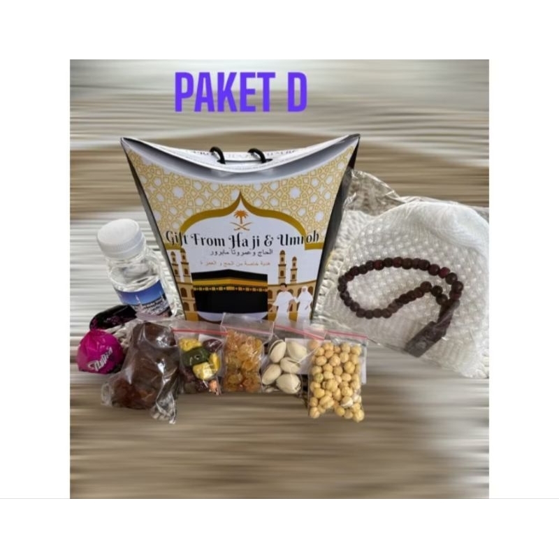

Paket oleh oleh haji dan umroh (Paket D)