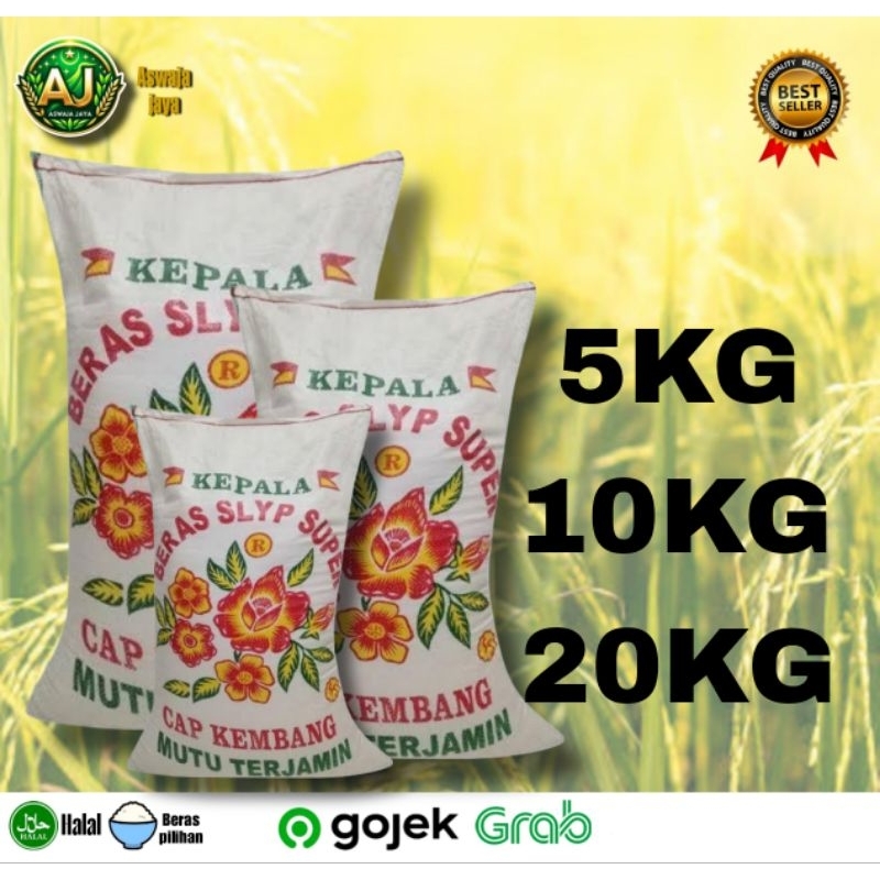 

Beras Cap Kembang 5KG-10KG-20KG - Kualitas special Medium