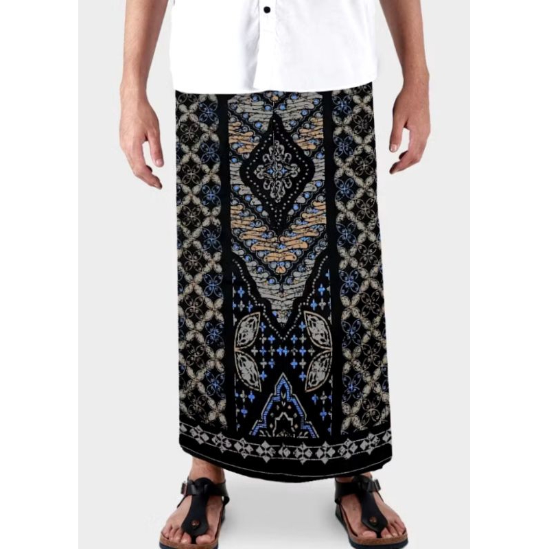 Grosir 10pcs SARUNG BATIK MANGGA GLOD NUSANTARA KHUSUS HITAM||MANGGA NUSANTARA HITAM BATIK||SARUNG M
