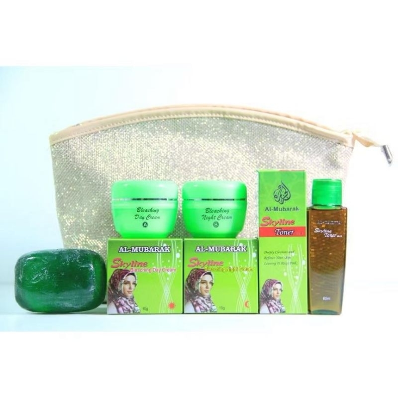Al-mubarak Skincare Arab Ecer Satuan Day Night Toner Soap Serum