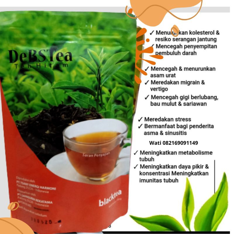 

TEH HITAM DEBSTEA ORIGINAL 110 GRAM