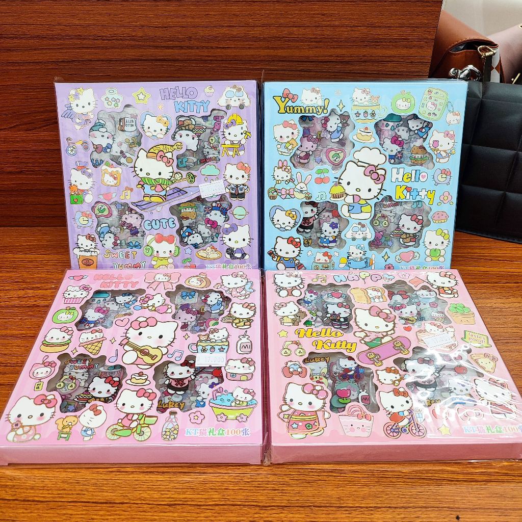

Stiker Karakter Hello Kitty isi 100pcs Stiker Box Stiker Murah Harga Grosir Bisa COD