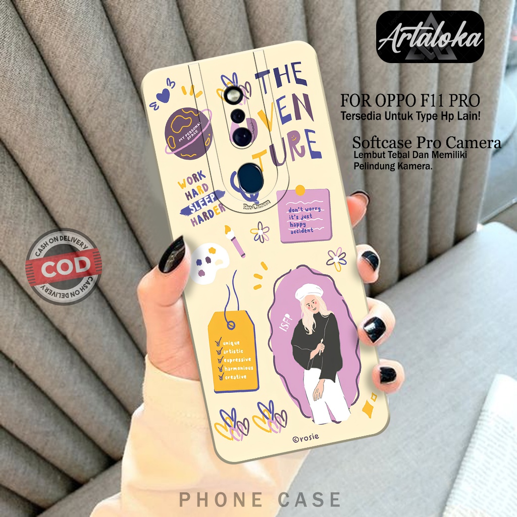 Case Hp Oppo F11 Pro Terbaru - Fashion Case Kartun - Softcase Oppo F11 Pro - Casing Oppo F11 Pro - K