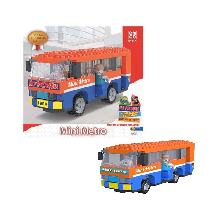 EMCO Indo Brix - Mini Metro Figure