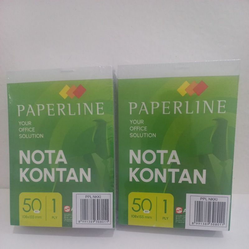 

Ay00! Nota K1 Paperline/Harga untuk Per/Pak (Isi 10 Buku)