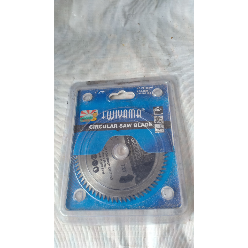 mata gerinda potong triplek / kayu / Saw Blade 4 X 72T