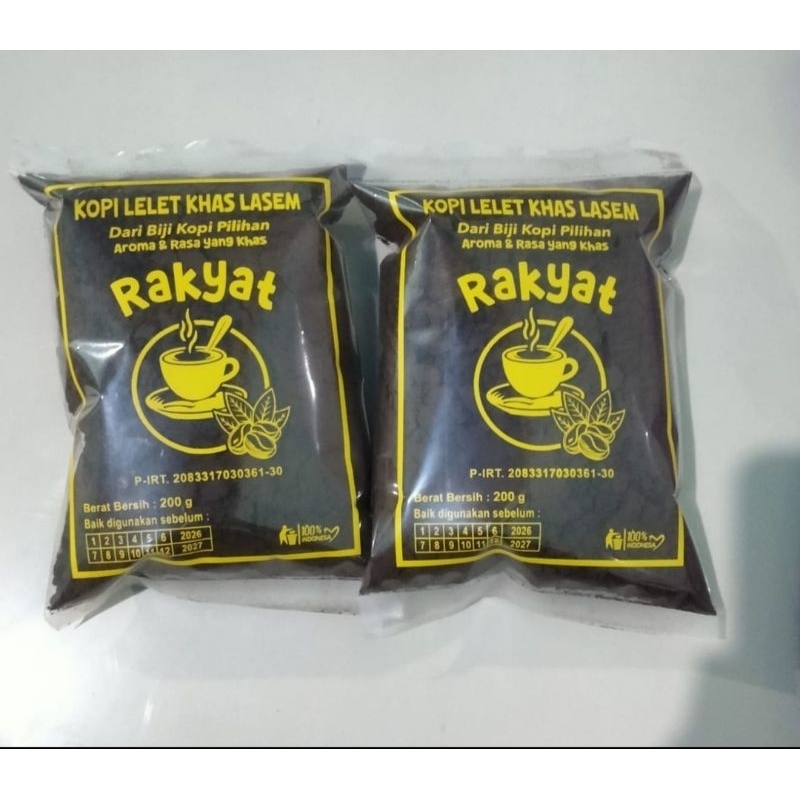 

KOPI LELE LASEM REMBANG RAKYAT 200GR KOPI SANTRI KOPI HITAM
