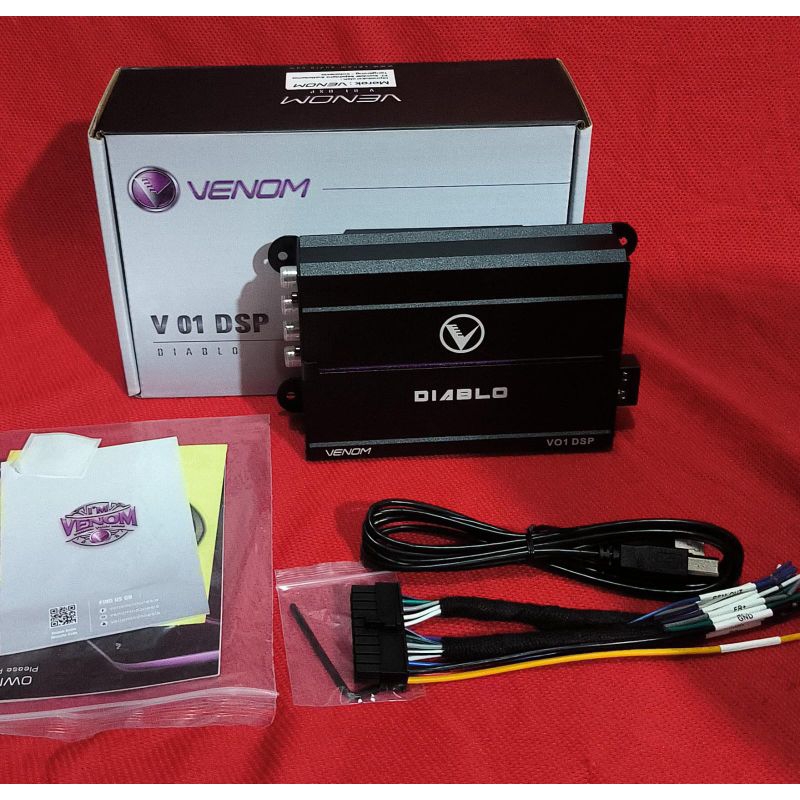DSP Venom V 01 Dsp 6 Channel Processor Venom Diablo V 01 DSP-US CAR AUDIO