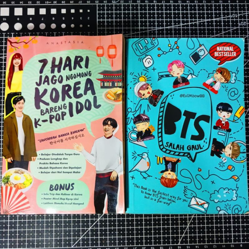 [PRELOVED] BUKU BTS SALAH GAUL 7 HARI JAGO NGOMONG KOREA BARENG K-POP IDOL MURAH
