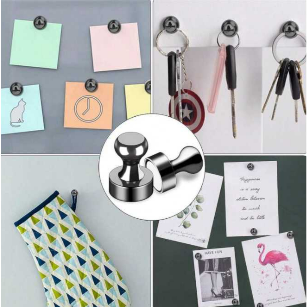 

YOMI ヨミ Magnet Penanda Pushpin Refrigerator Metal 10 PCS