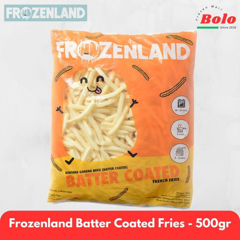 

Frozenland Batter Coated Fries - 500gr