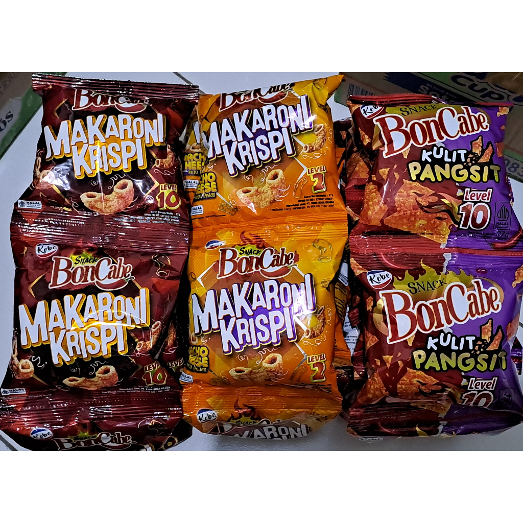 

BON CABE MAKARONI KRISPI DAN KULIT PANGSIT 27 GRAM