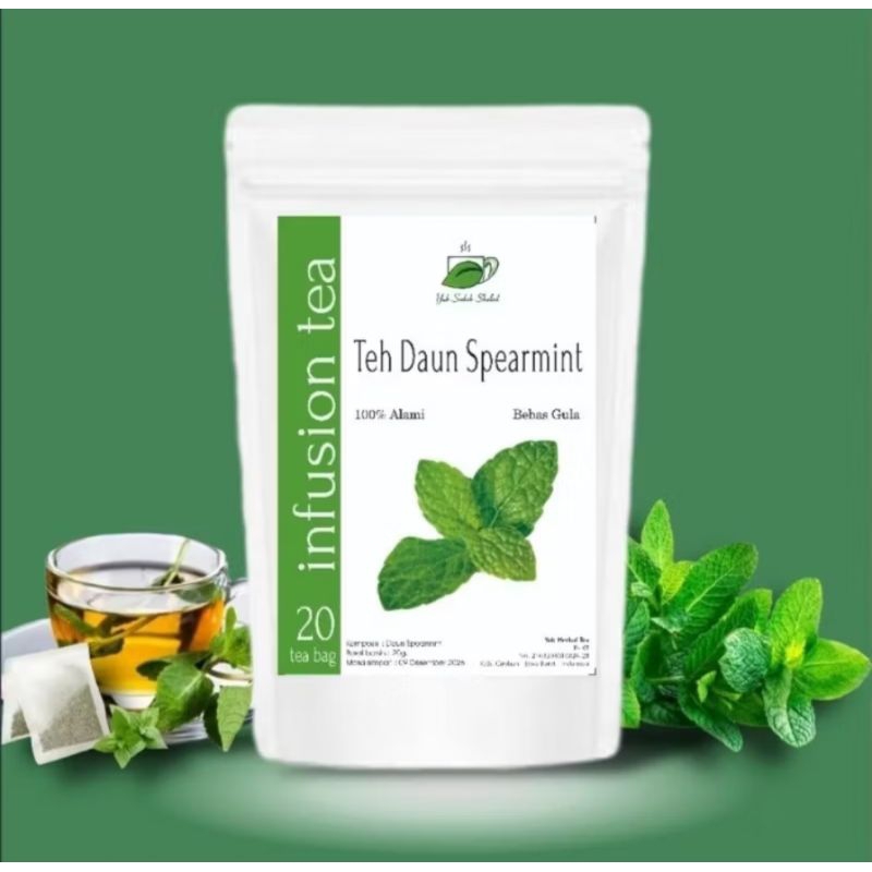 

TEH SPEARMINT / SPEARMINT TEA isi ( 20 tea bag )