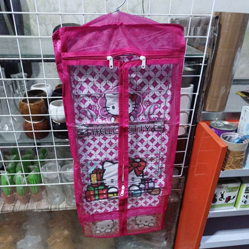 Hanger jilbab susun pakai penutup