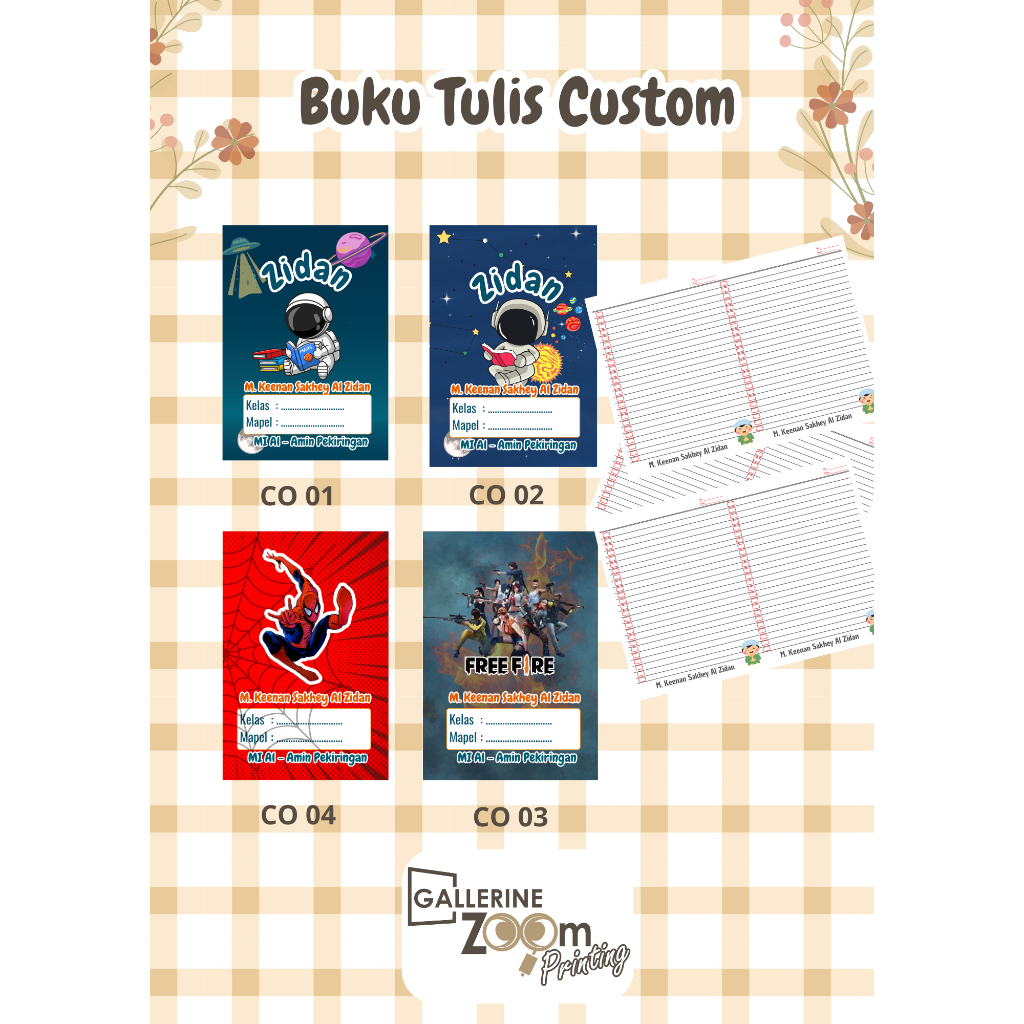 

BUKU TULIS CUSTOM
