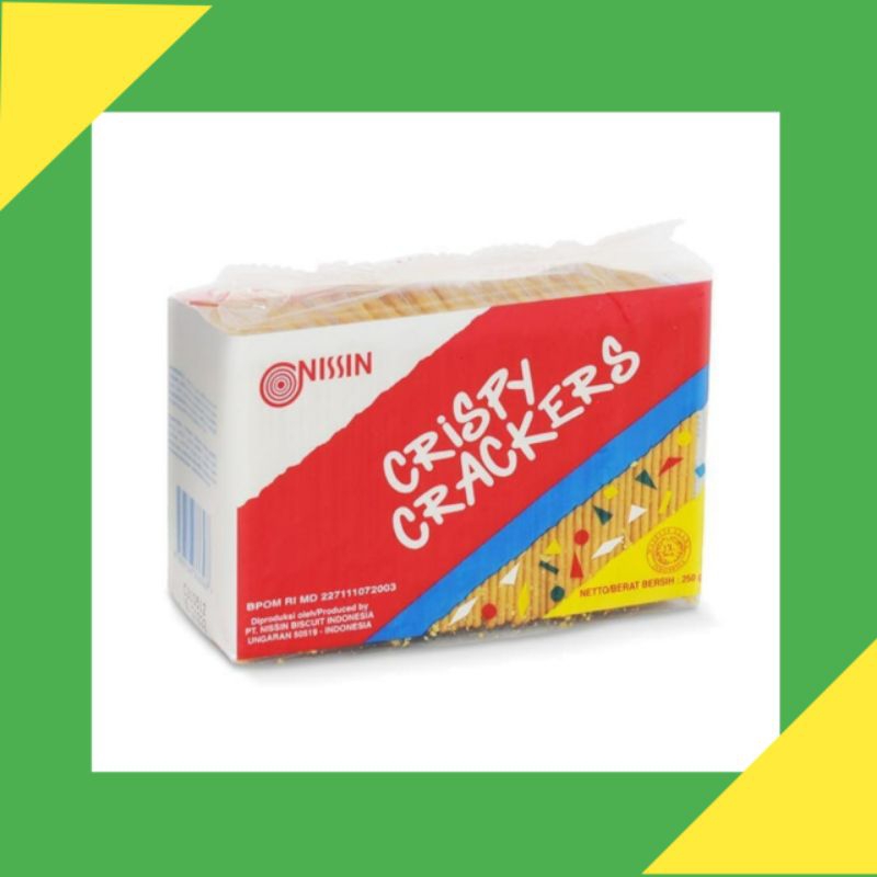 

Nissin crispy crackers 250g