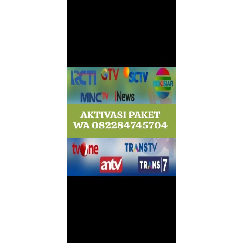 paket siaran lokal(K vision,nex parabola,Mnc vision,Transvision nusantra HD)