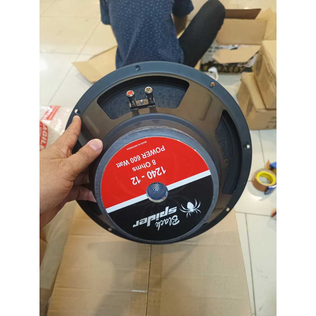Speaker Black Spider BS 1240-12 Speaker 12in BS 1240 BS1240 12" 12 ORI