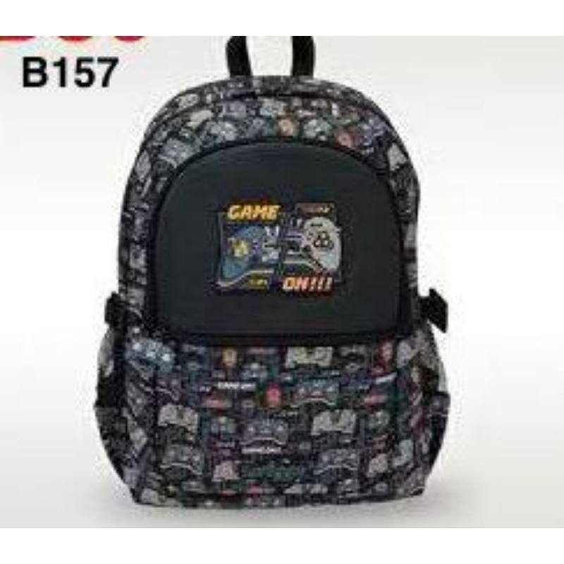 Ransel smiggle Game Black Oren Anak Sd Laki-laki