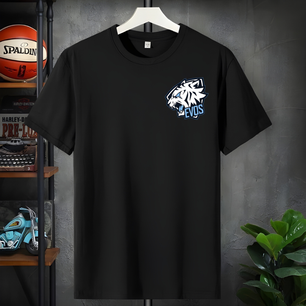 Kaos Logo Esport Mlbb | EVOS - RRQ - ONIC - ALTER EGO - GEEK FAM - AURA - BIGETRON - AEROWOLF - GPX