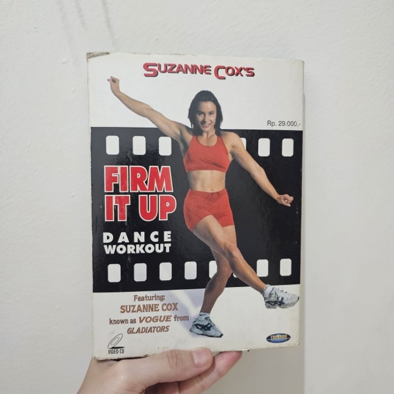 PRELOVED Kaset CD Video Suzanne Coxs Dance Workout Senam